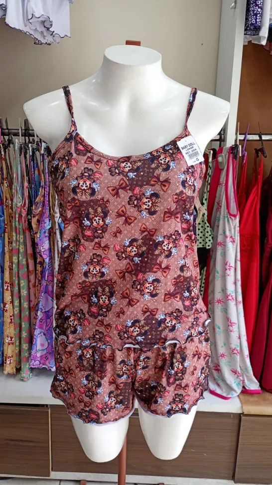 BABY DOLL  EM SUEDE DE TEMA - #1