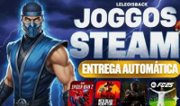 100x STEAM BLACK PREMIUM  + 4 JOGOS BRINDE