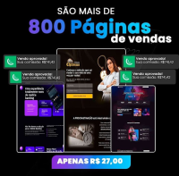 +800 páginas de vendas