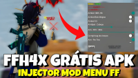 Gringo XP V112 APK Aimkil, Esp linha, Fly For Android Free Fire Mod Menu