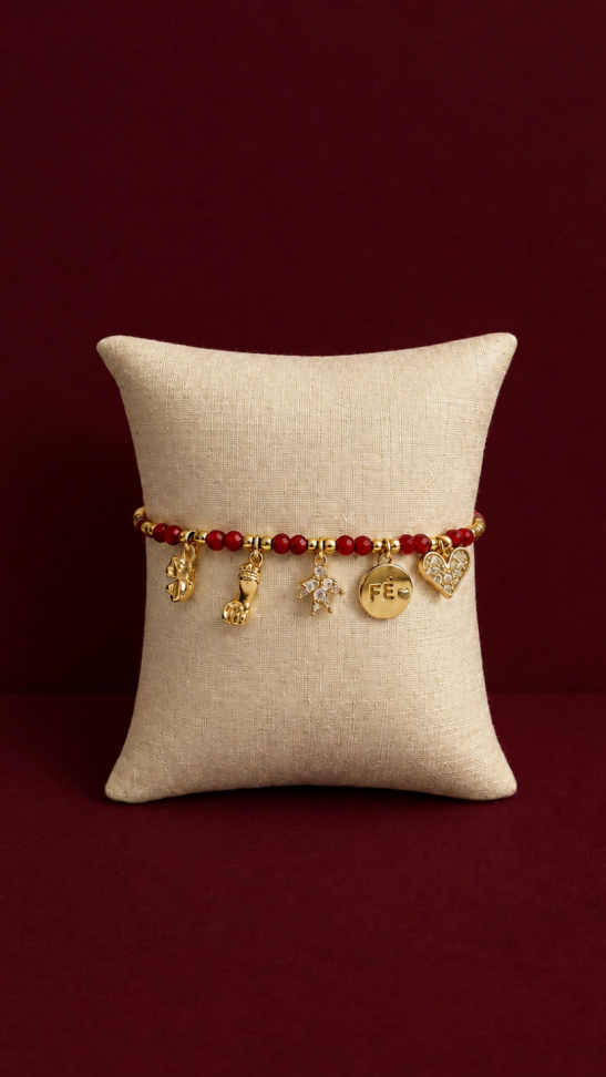Pulseira Jade Bordô