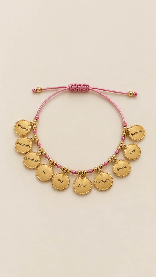 Pulseira 10 wishes