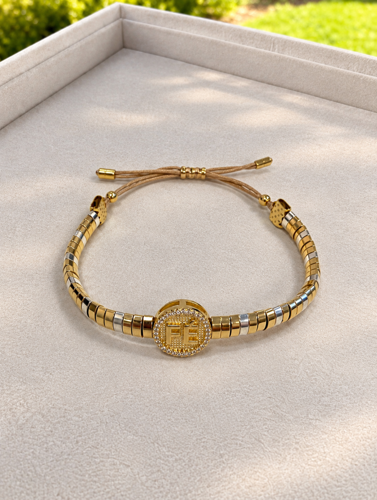Pulseira Fé em Canutilhos