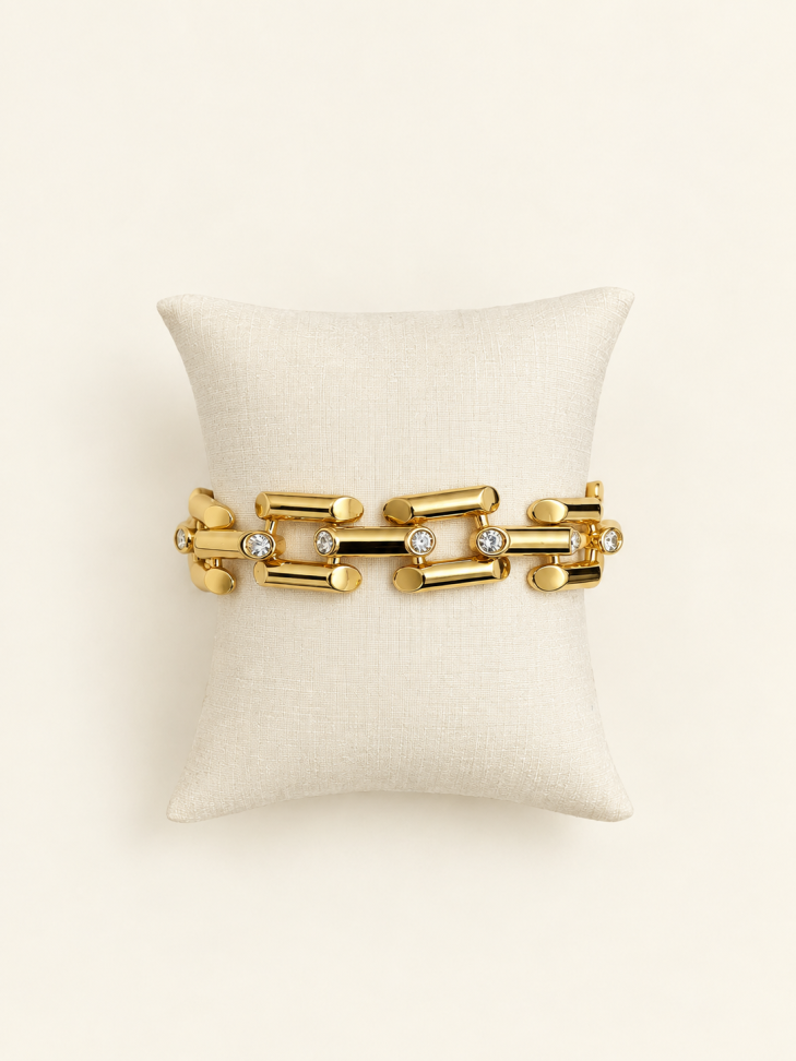 Pulseira Tiffany (18cm) - fecho em ímã