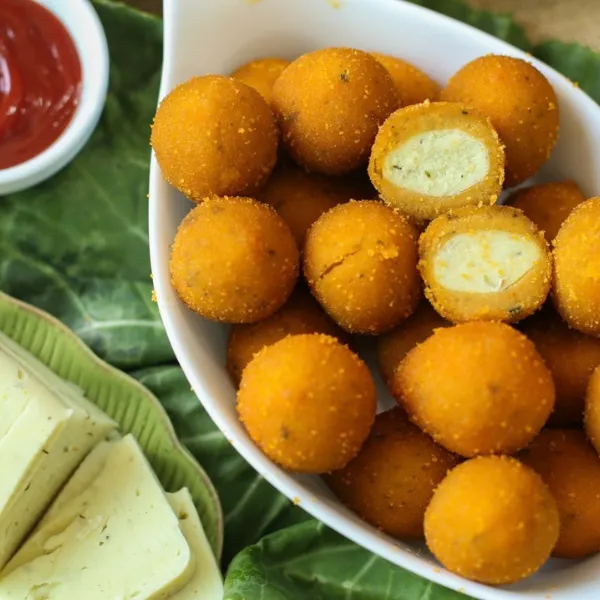 Mini Bolinha Veg queijo inhame Casa da Coxinha Vegana 300g - #1