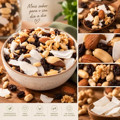 Mix Castanhas e Frutas Secas 100g