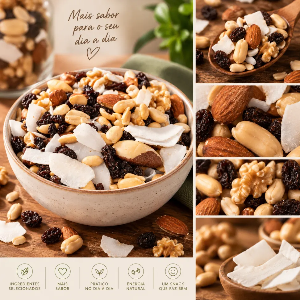 Mix Castanhas e Frutas Secas 100g - #2