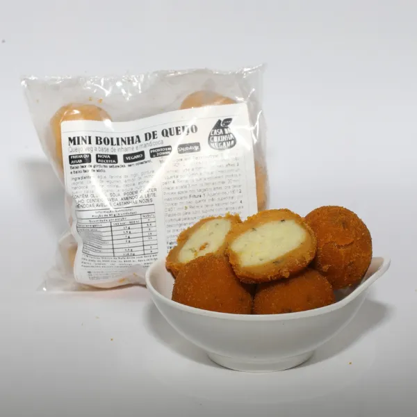 Mini Bolinha Veg queijo inhame Casa da Coxinha Vegana 300g - #3