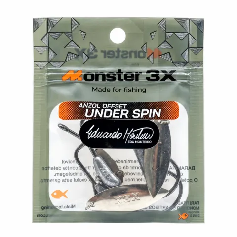 Anzol Monster 3X Under Spin M3X PRO