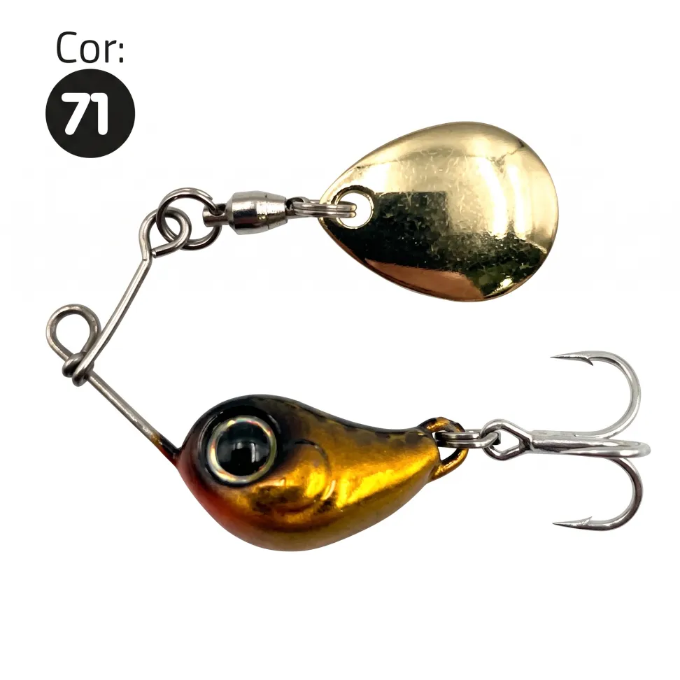 Isca Artificial Yara Mini Spinner 8g - #6