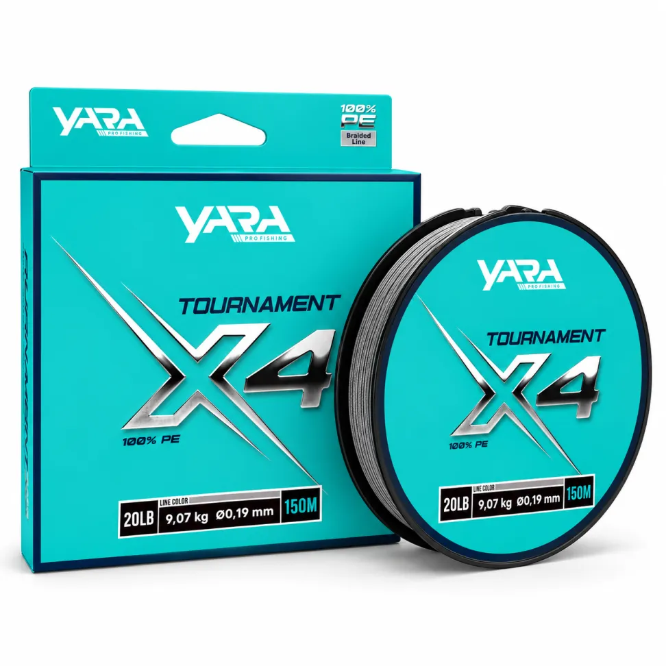 Linha Multifilamento Yara Tournament X4 150m - #4