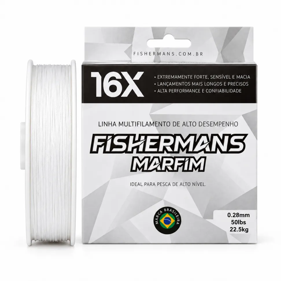Linha Multifilamento Fishermans Marfim 16X 150m - #5