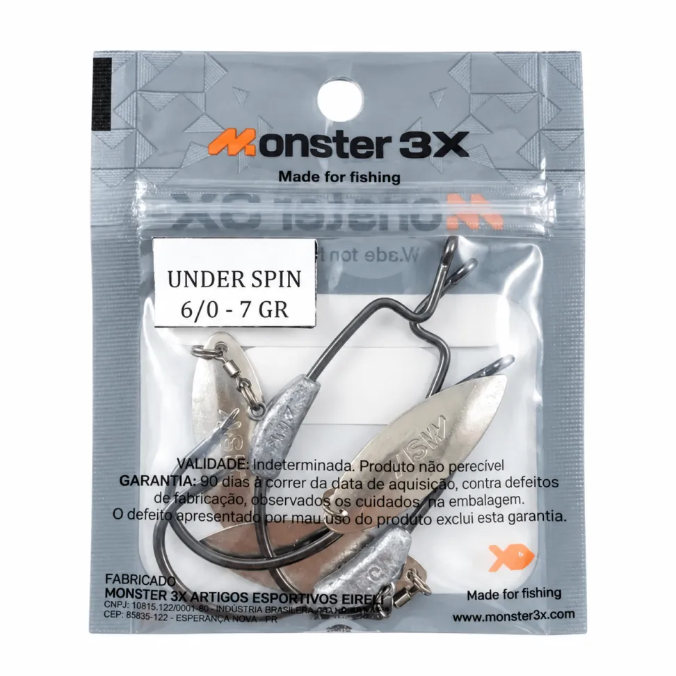 Anzol Monster 3X Under Spin M3X PRO - #2