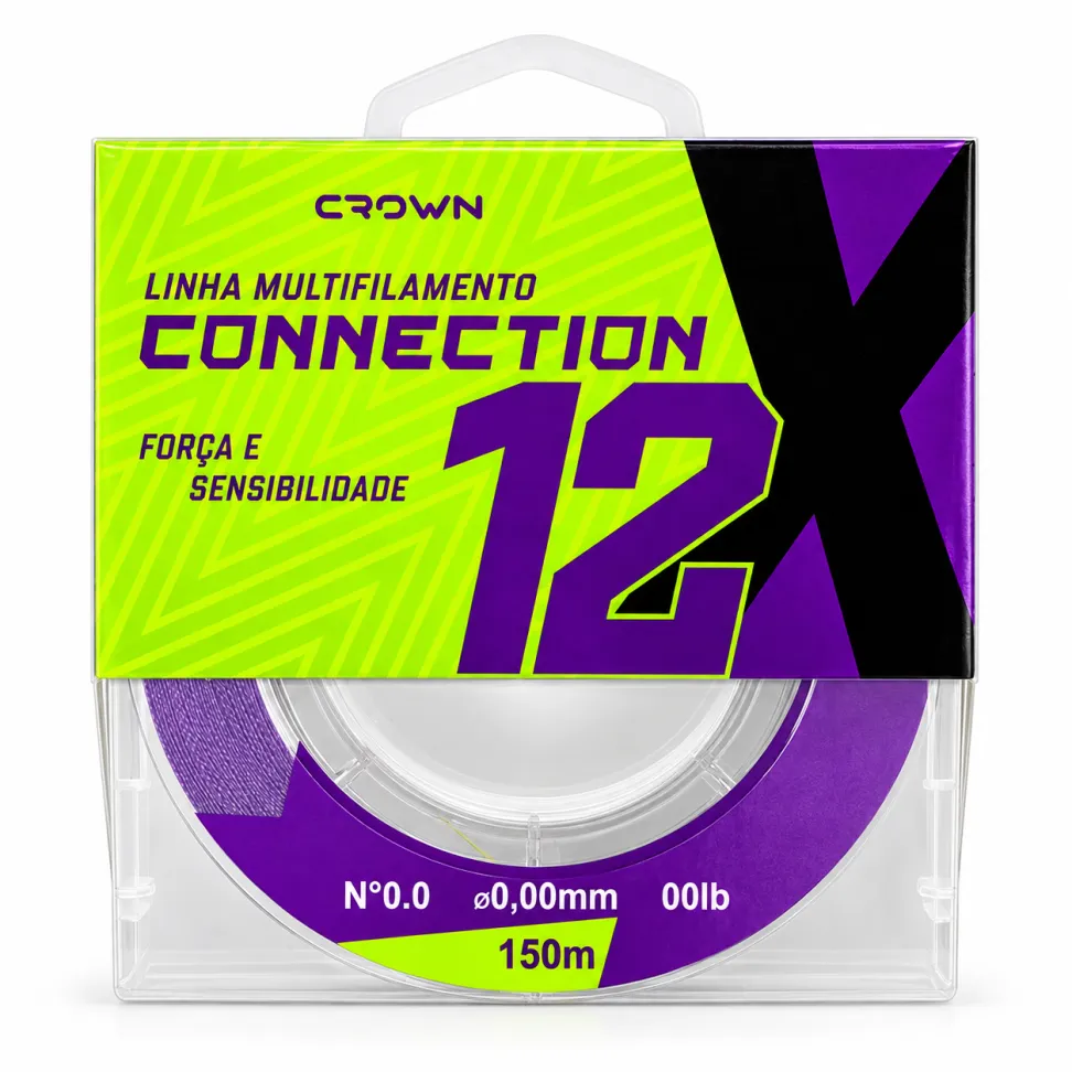 Linha Multifilamento Crown Connection 12X 150m - #1