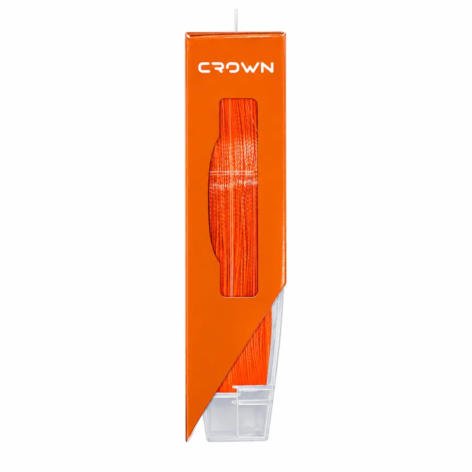 Linha Multifilamento Crown Fiber Flex 8X Orange 100m - #3