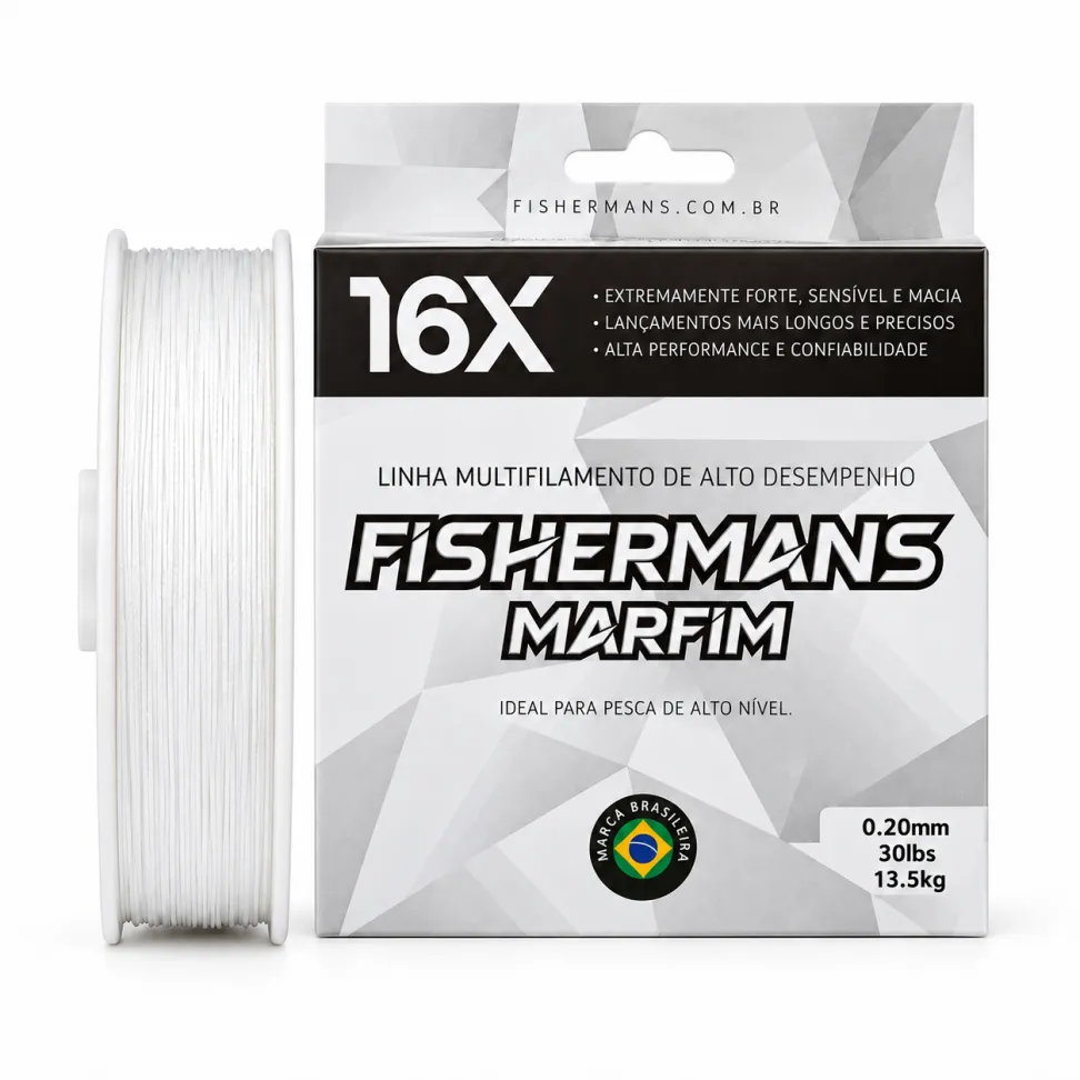 Linha Multifilamento Fishermans Marfim 16X 150m - #4