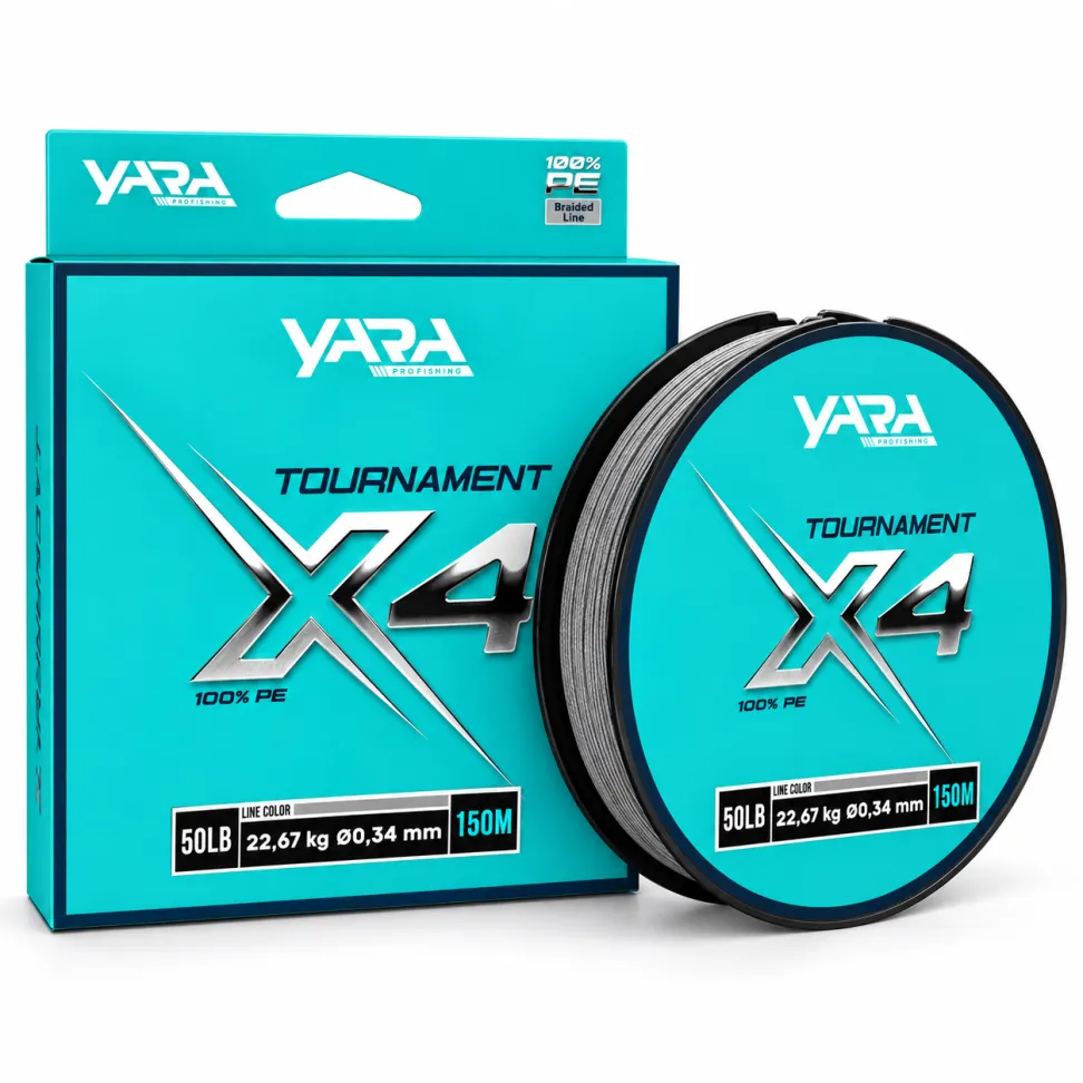 Linha Multifilamento Yara Tournament X4 150m - #7