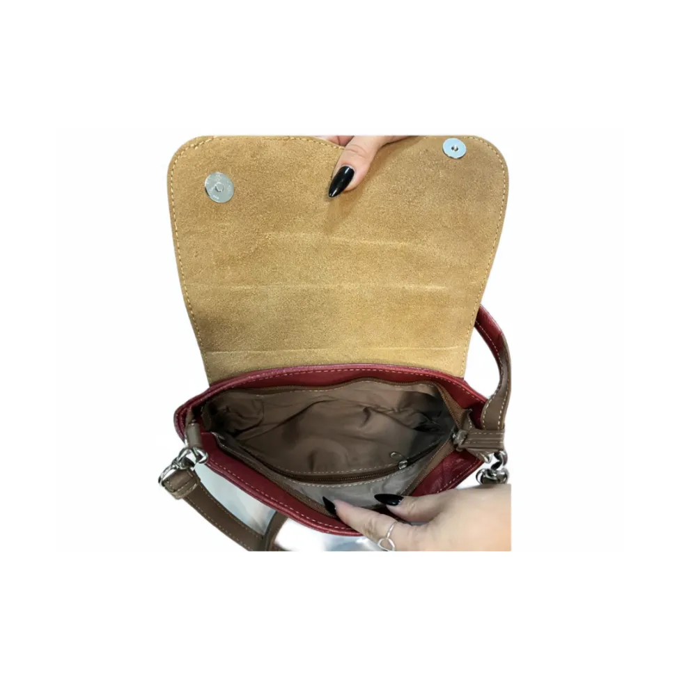 510 - Bolsa pequena com tampa orgânica - #3