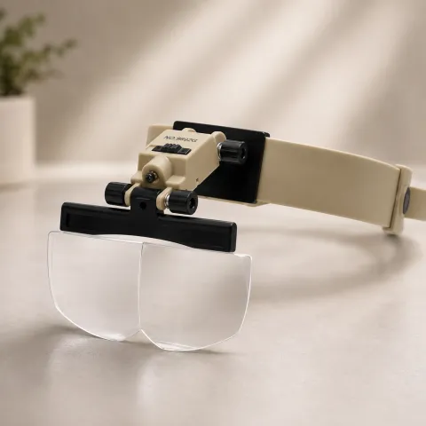 Lupa de Cabeça Solver com Iluminação Led Slc-1010