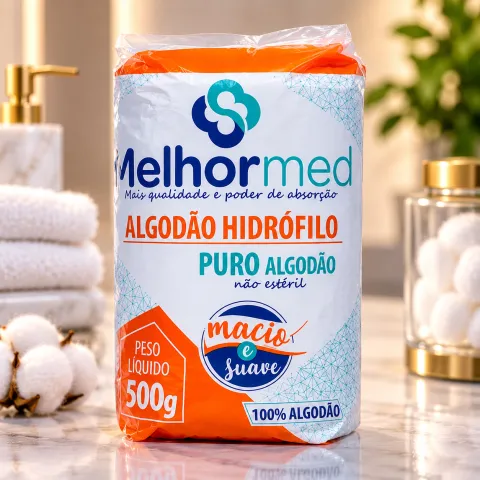 Algodão Rolo MelhorMed 500g