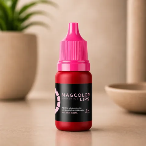 Pigmento Mag Color Lips Vermelho 5ml