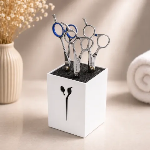 Porta Tesoura Umi Acr Branco