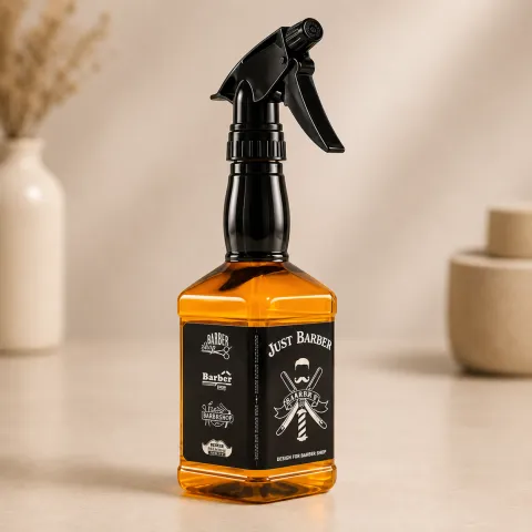Borrifador Spray Barbearia Retrô Whisky 500ml
