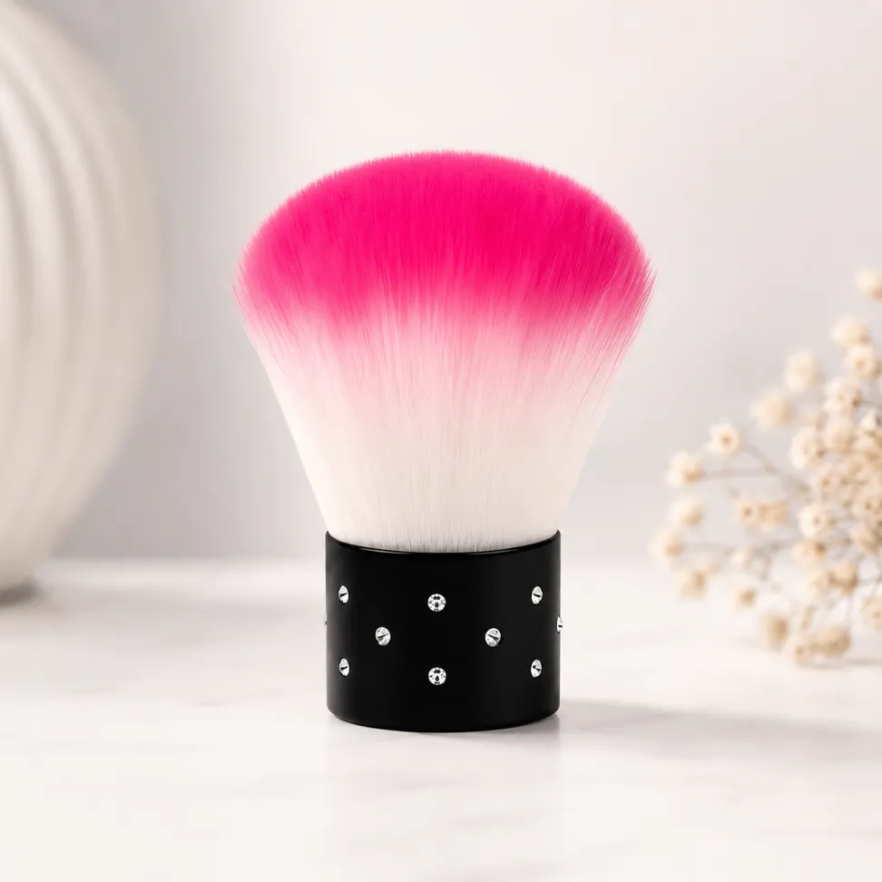 Espanador Mini Pom Pom Colorido Para Unhas - #1