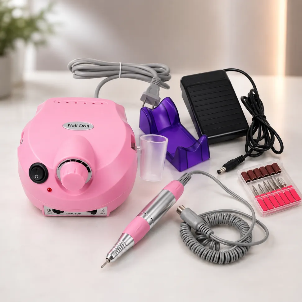 Lixadeira Elétrica Redonda Nail Drill 45.000 Rpm - #1