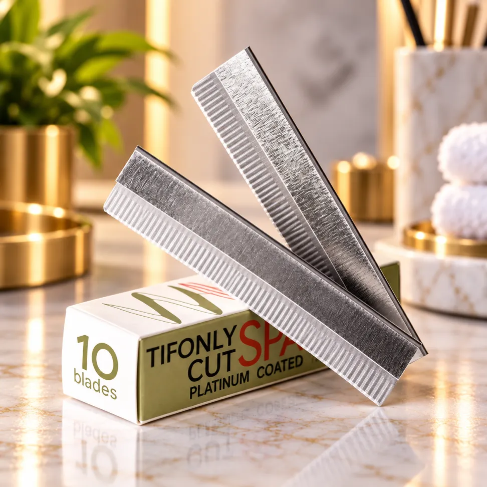Lâmina para Navalhete Desfiar Tifonly Cut 10 Unidades - #1