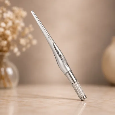 Caneta Tebori Acrílico Transparente Microblading