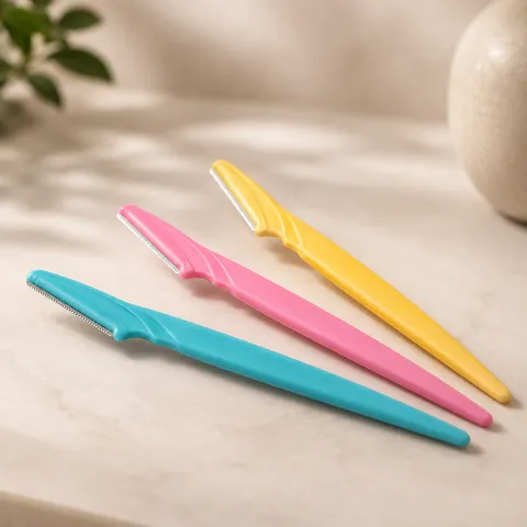 Navalhete para Sobrancelhas Colors Descartável Unidade