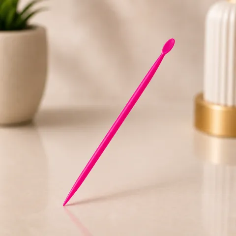 Dosador de Henna com Colher Rosa