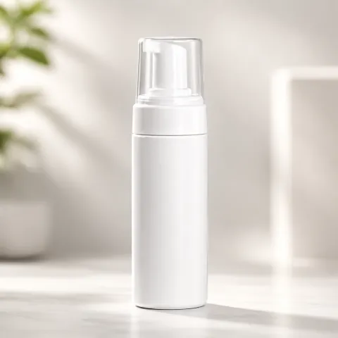 Frasco Pump Espumador Branco - Extensão de Cílios 150ml