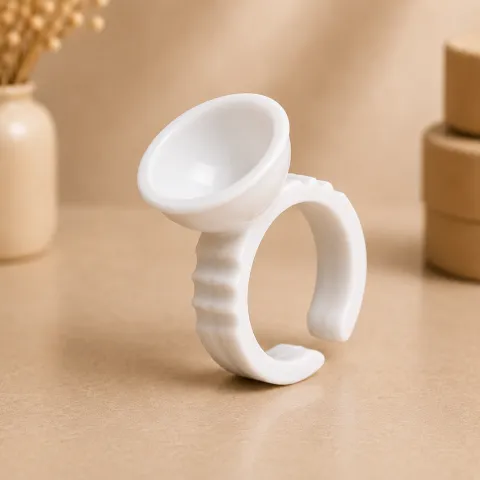 Anel Batoque Raso Branco Descartável Pct. 50 Und