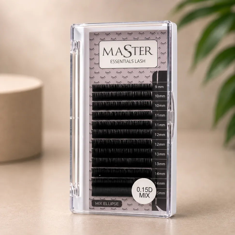 Cílios Master Lash Ellipse 0.15D Mix (9-15mm) - #1
