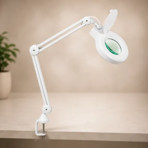 Lupa de Bancada Solver HL-500 Led 5D Bivolt