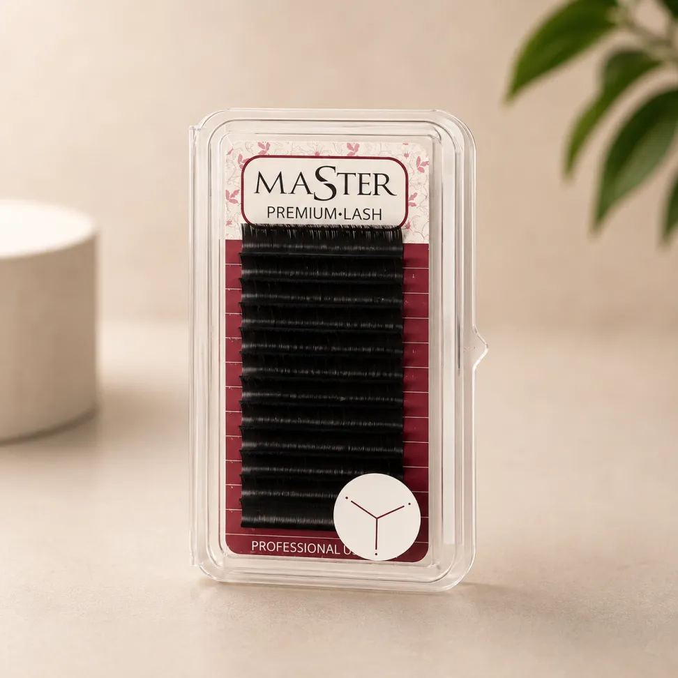Cílios Master Premium Lash 0.07D (14mm) Volume Russo - #1