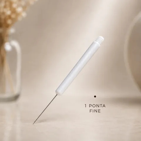 Agulha Dermomag 1 Ponta Fine Cx. 10 Unidades