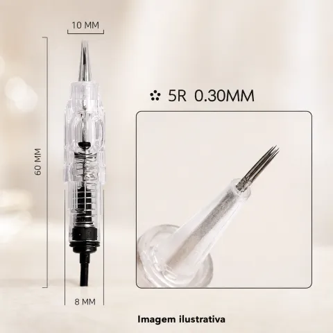 Agulha Universal Easy Click 5 Pontas 0.30mm