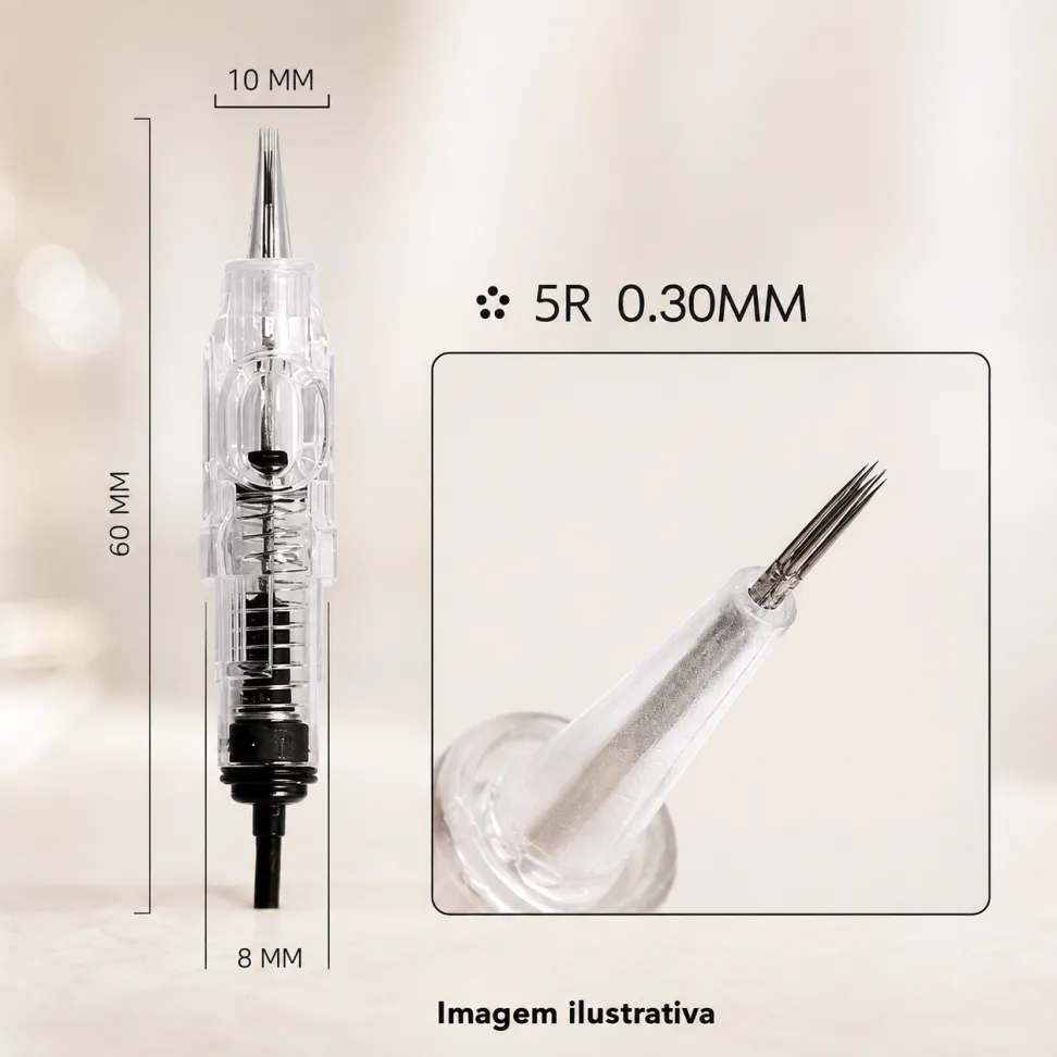 Agulha Universal Easy Click 5 Pontas 0.30mm - #1