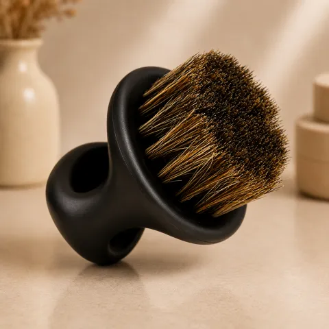 Espanador Cabelo Escova Redondo Dedo