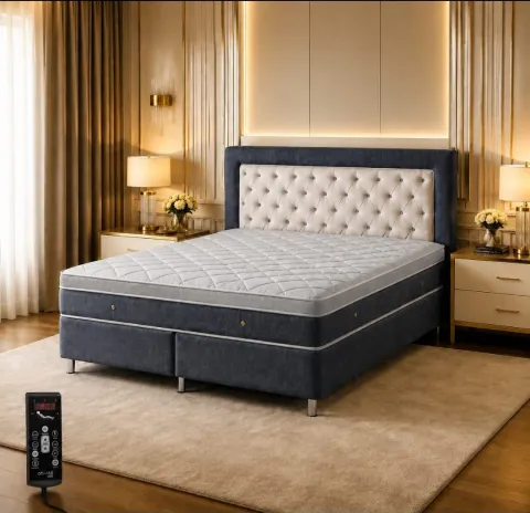 Colchão Queen Premium Com Sistema de Massagem e Controle SPA