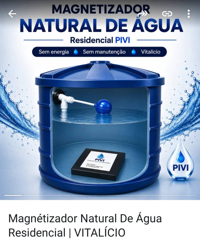 Magnetizador Natural de Água - #3