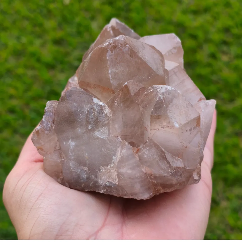 Drusa de Quartzo Fumê Rutilado - #3