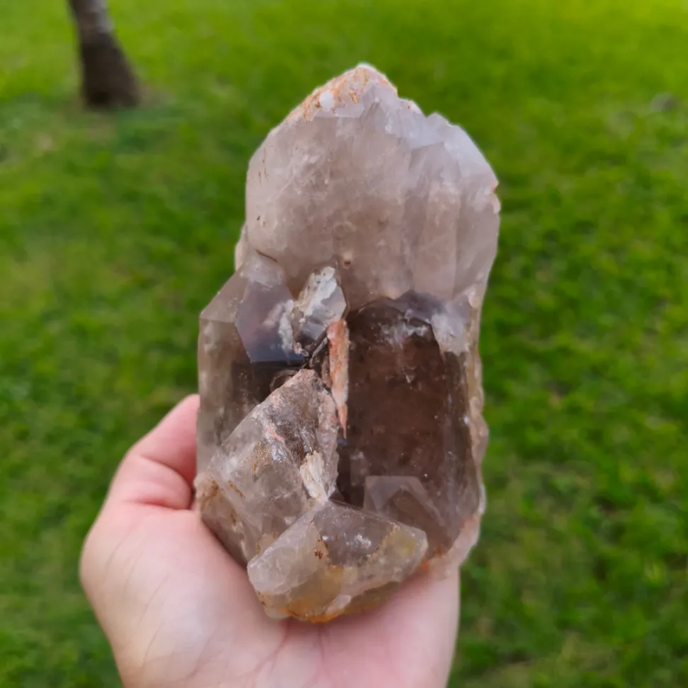 Drusa de Quartzo Fumê - #3