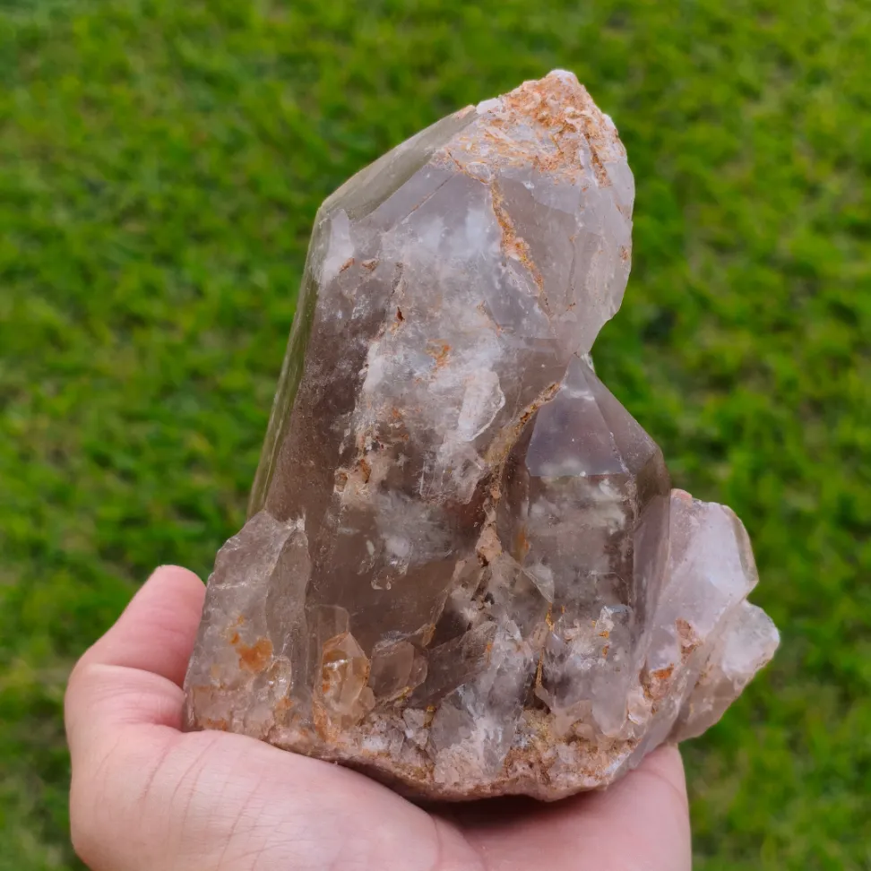 Drusa de Quartzo Fumê - #4