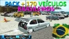 Pack de 140 carros brasileiros GTA SA PC