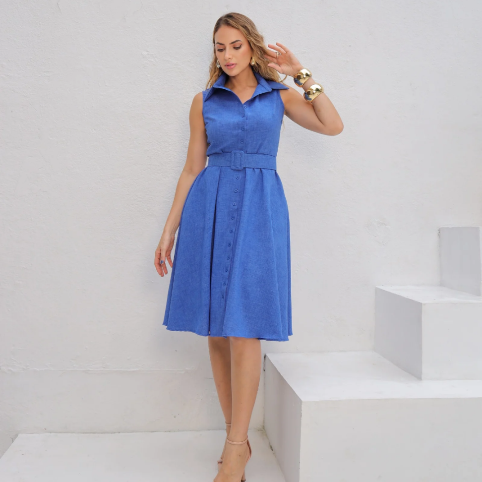 Vestido Chamise Lorena - #5