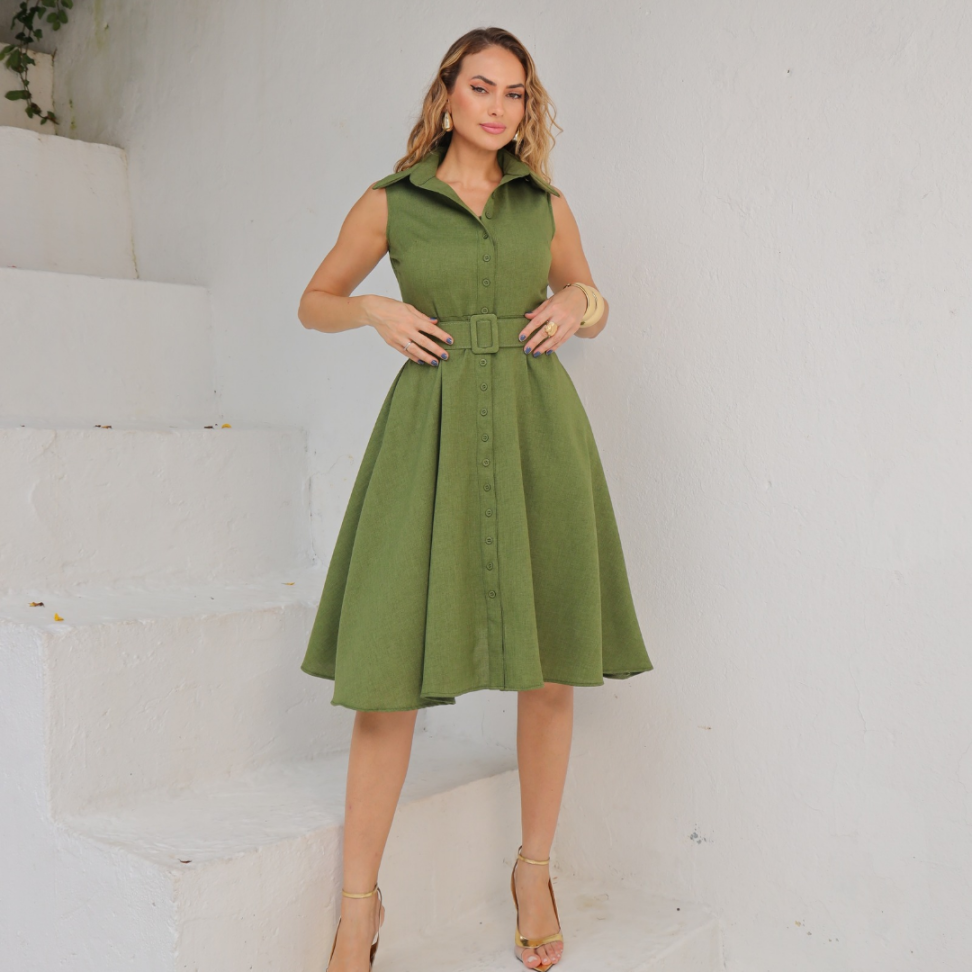 Vestido Chamise Lorena - #4